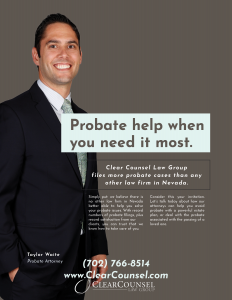 magazine ad for lawyers